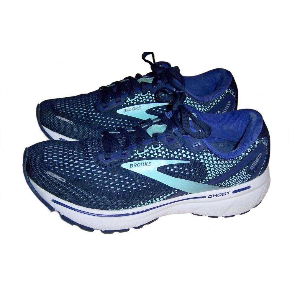 Women's Brooks Ghost 14 Running Shoes Peacoat - US 7.5 M - Picture 4 of 9